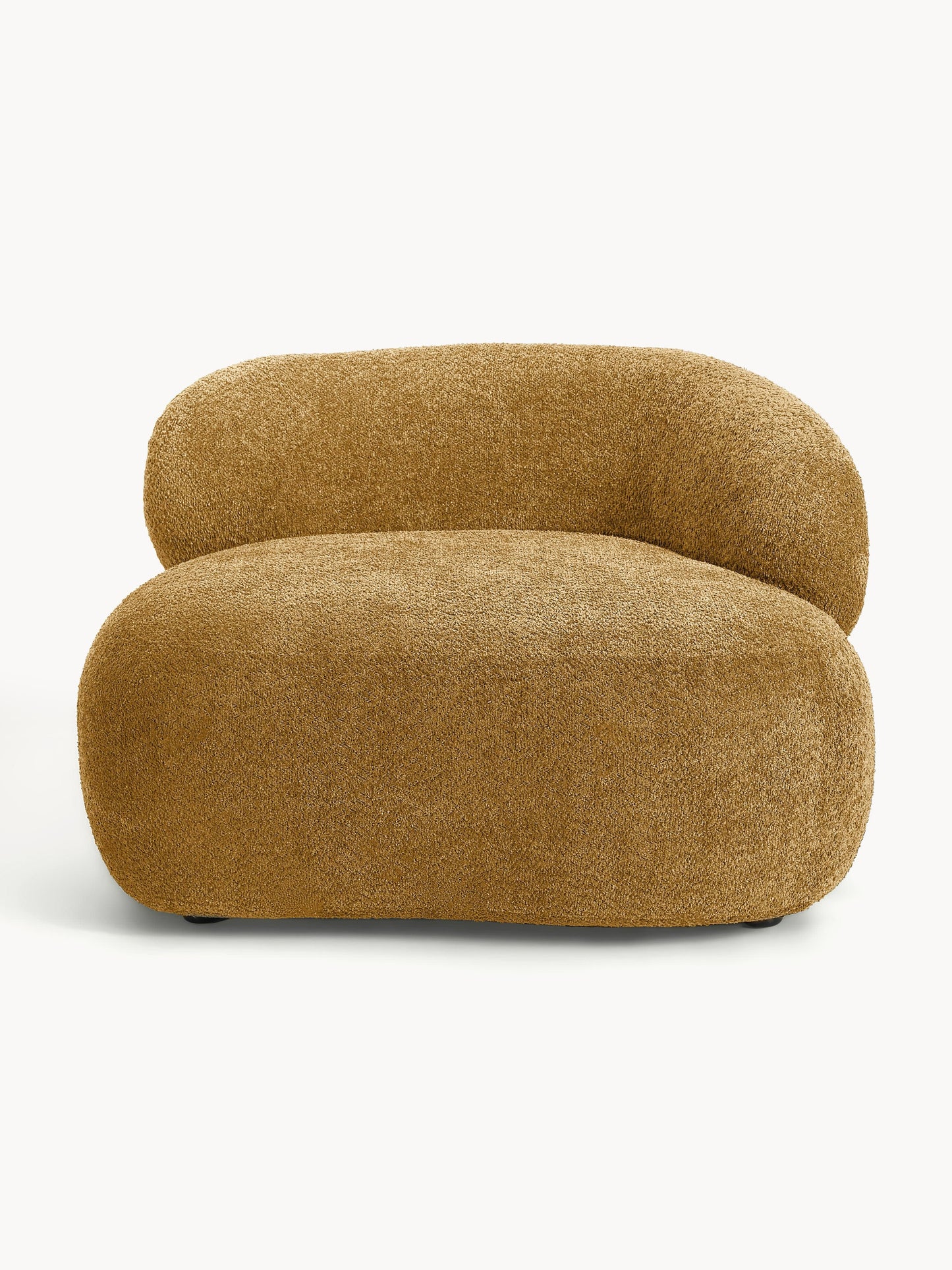 Alba Lounge Chair in Teddy Bouclé