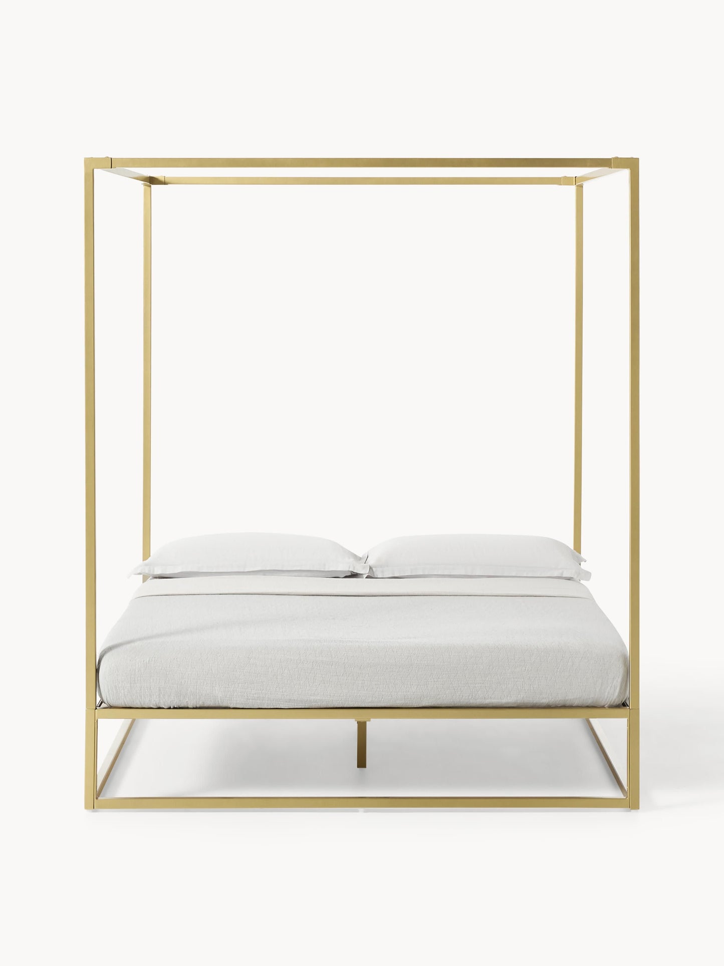 Belle Four-Poster Bed Frame in Metal