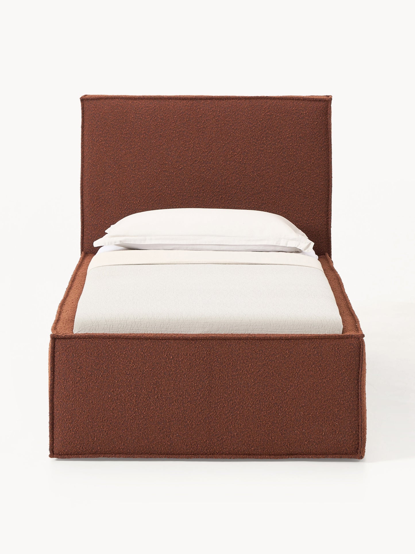 Dream Single Bed in Bouclé