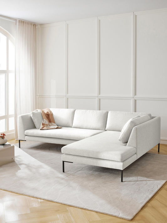 Emma Corner Sofa on Metal Legs