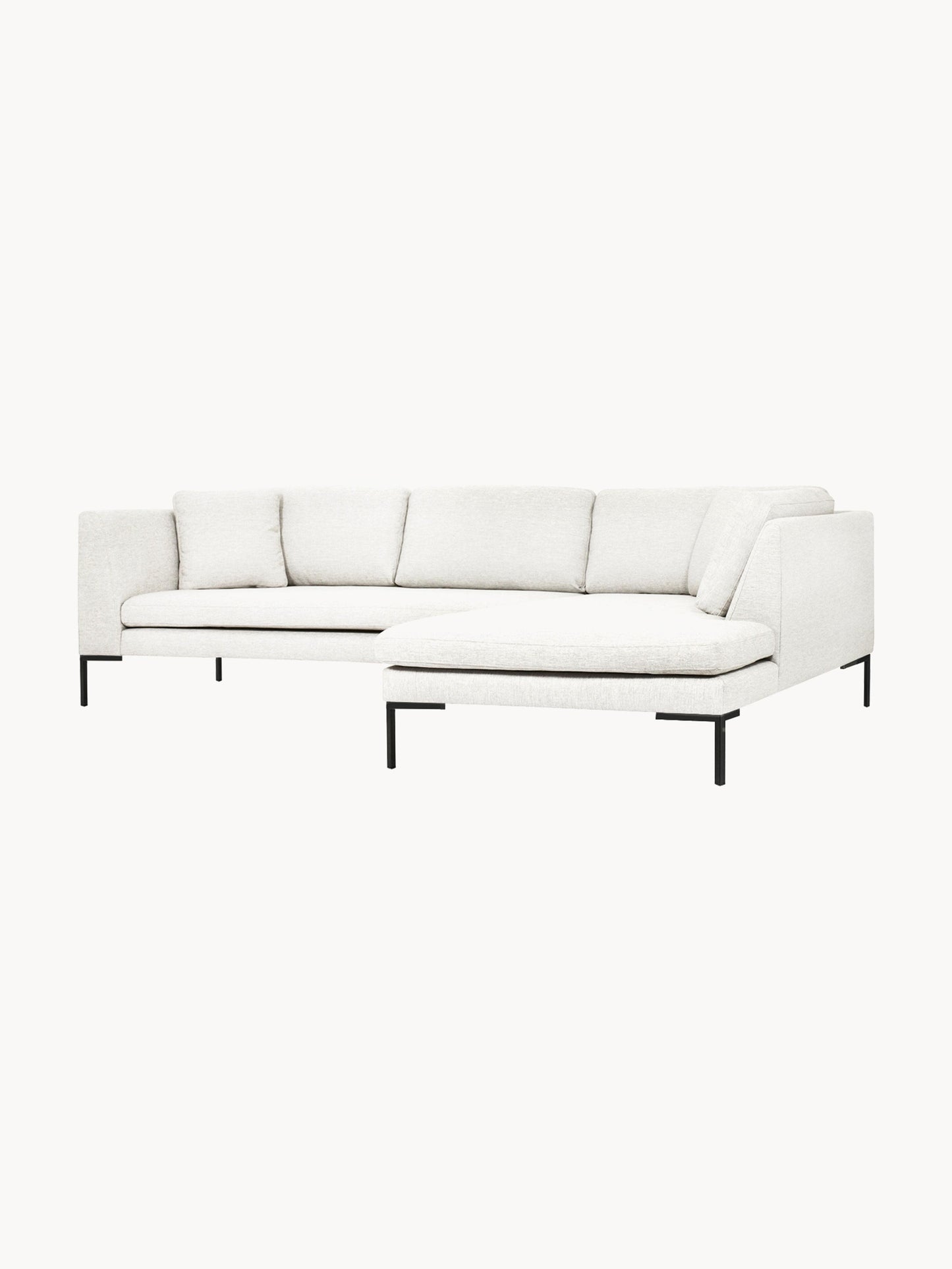 Emma Corner Sofa on Metal Legs