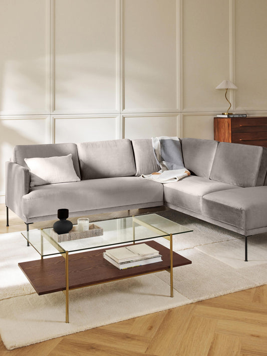 Fluente Corner Sofa in Velvet