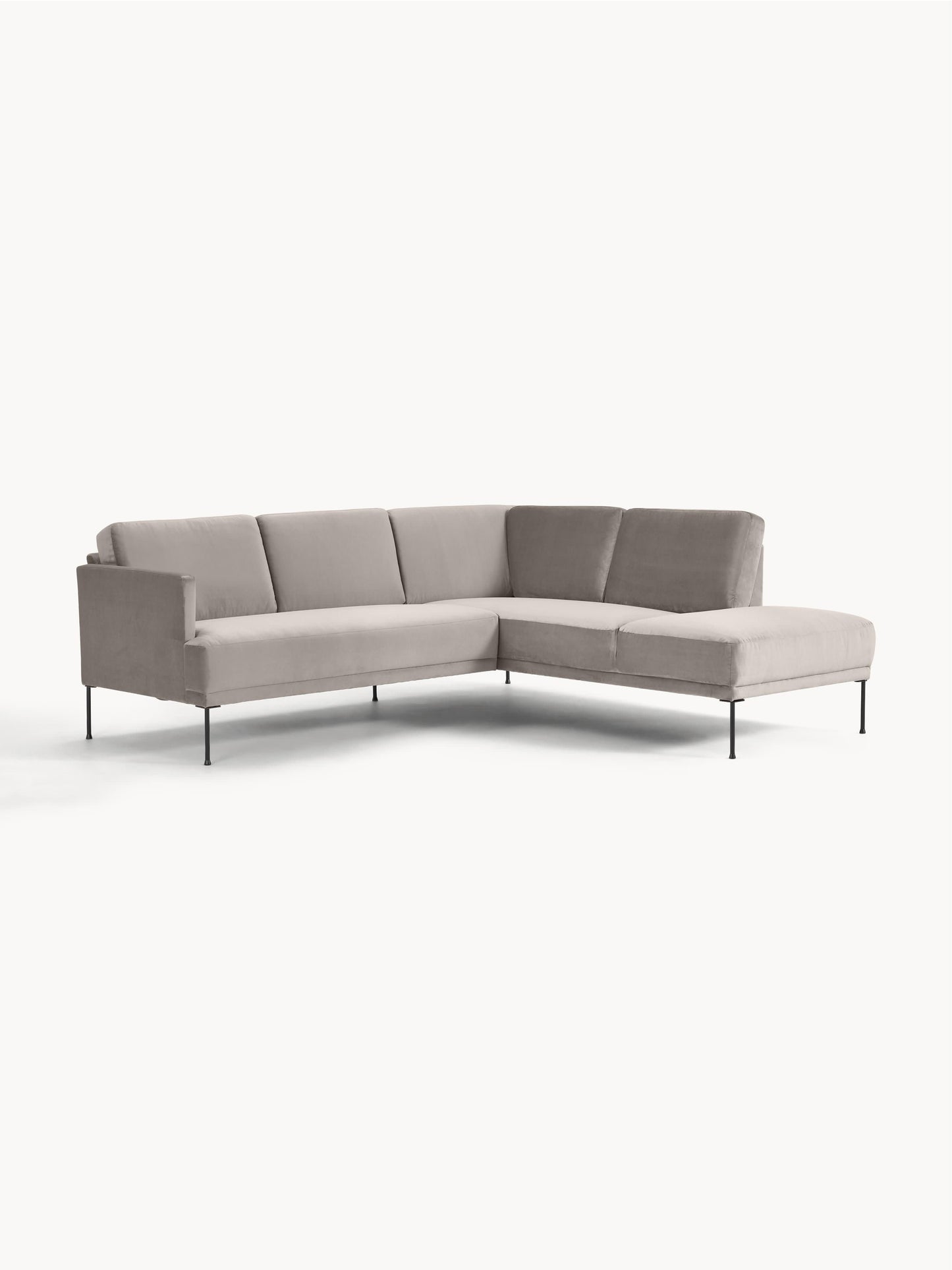 Fluente Corner Sofa in Velvet