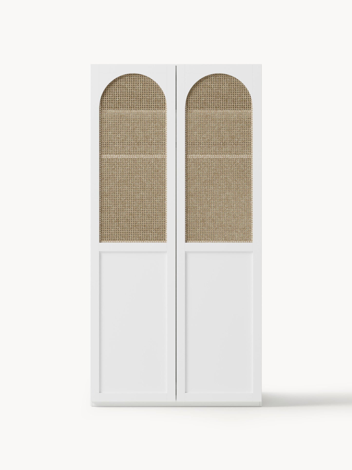 Jeanne Hinged-Door Modular Wardrobe in Various Sizes, 100 cm Wide