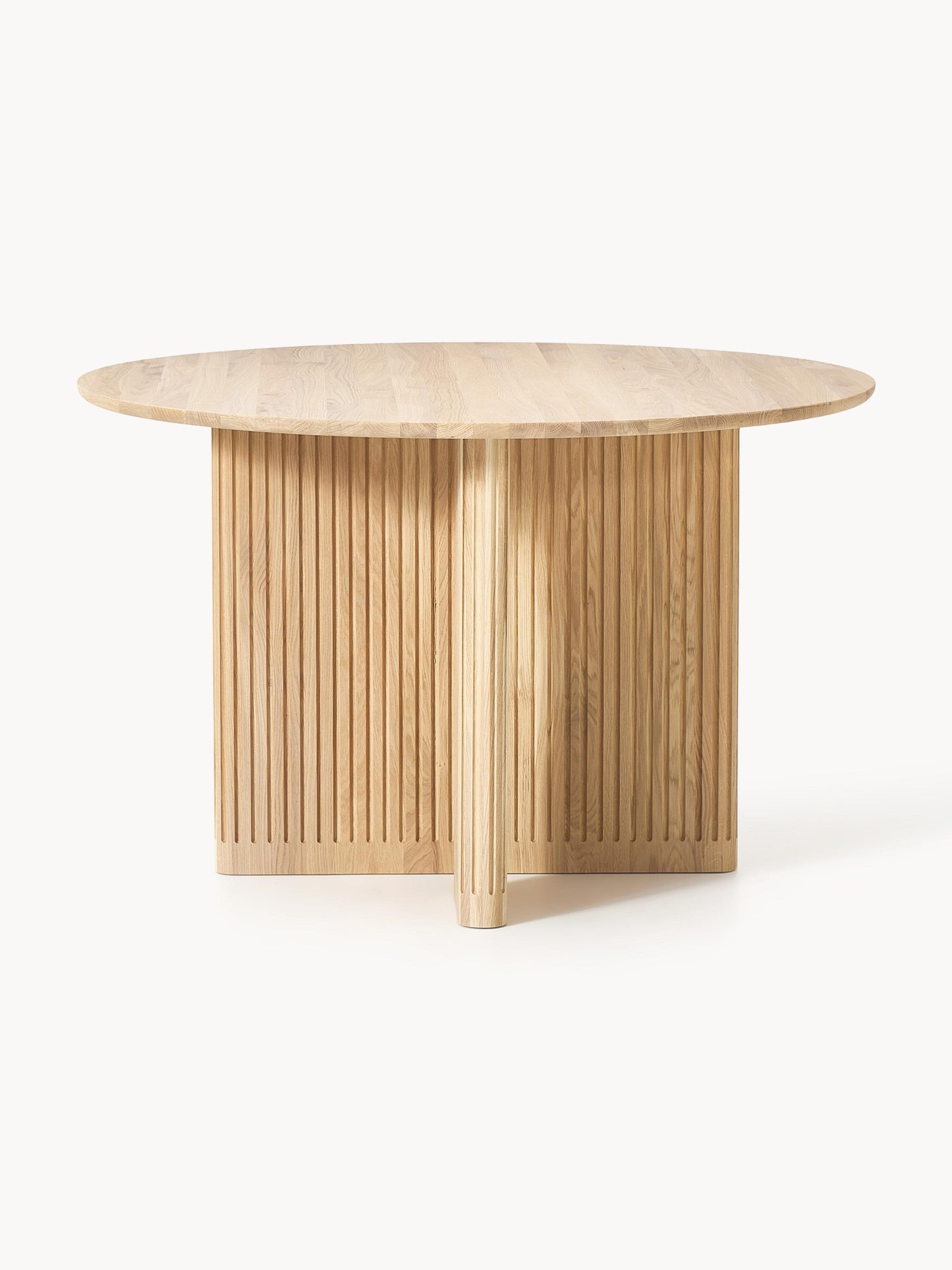 Jolka Dining Table in Oak, Round, Ø 120 cm