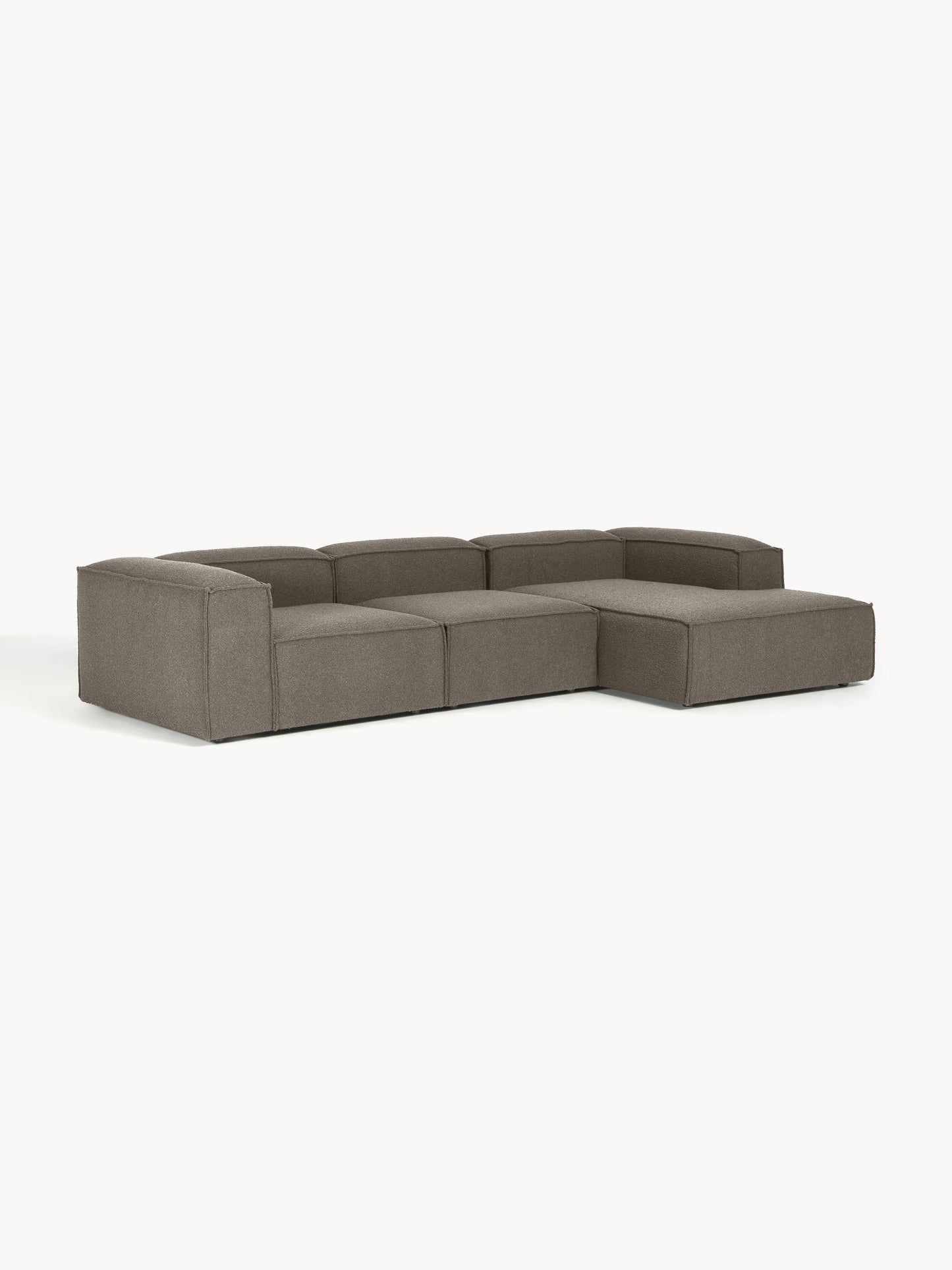Lennon 4-Seater Modular Corner Sofa in Bouclé