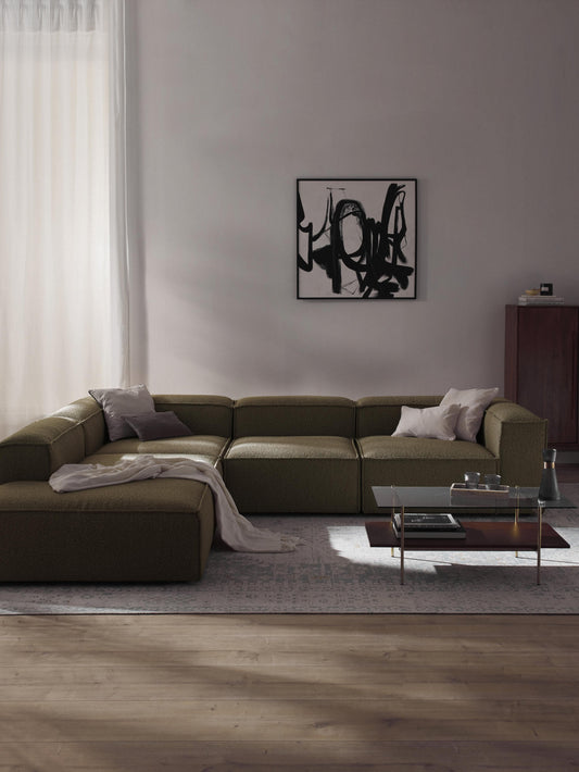 Lennon 4-Seater XL Modular Corner Sofa in Bouclé