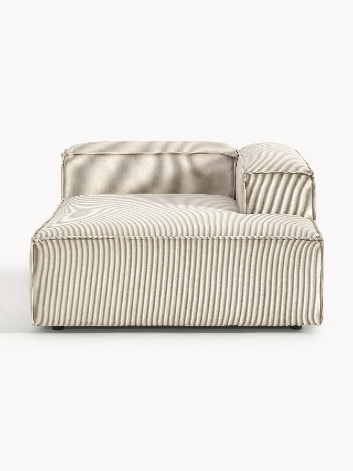 Lennon Ottoman Corner Section in Corduroy