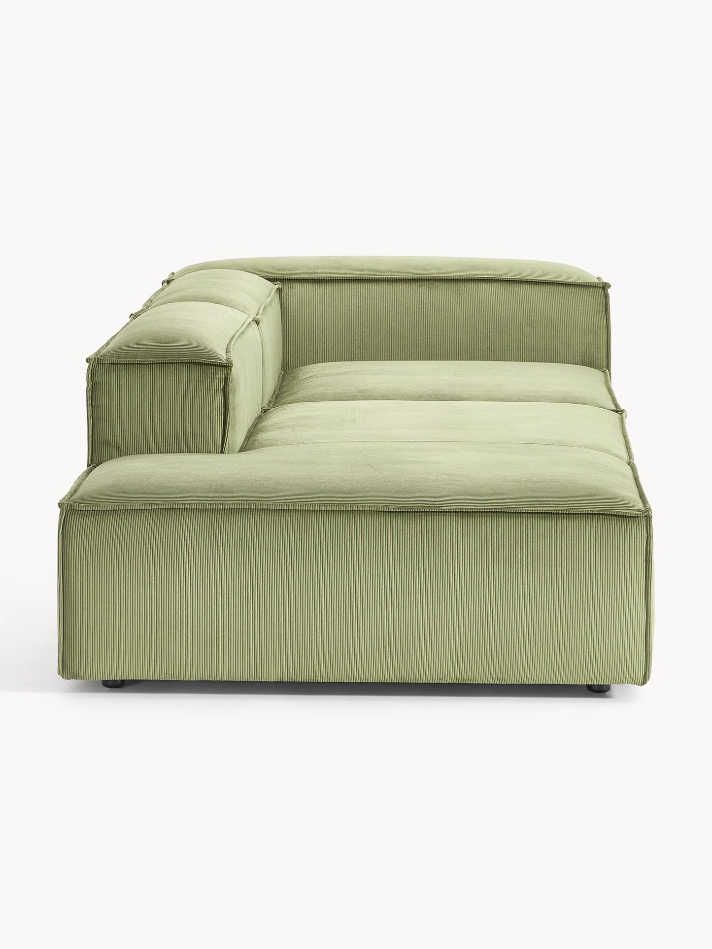 Lennon Ottoman in Corduroy, Modular