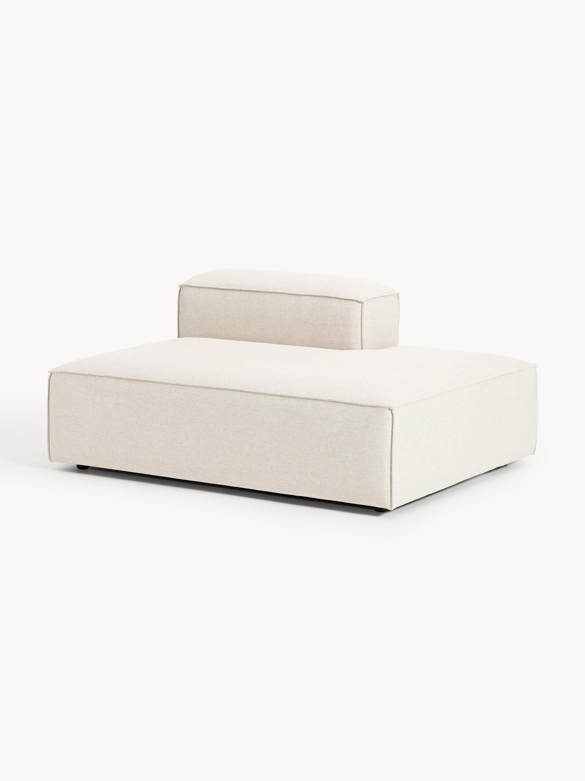 Lennon Ottoman Section in Linen Blend