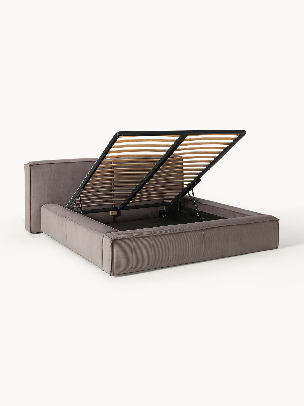 Lennon Upholstered Storage Bed in Corduroy