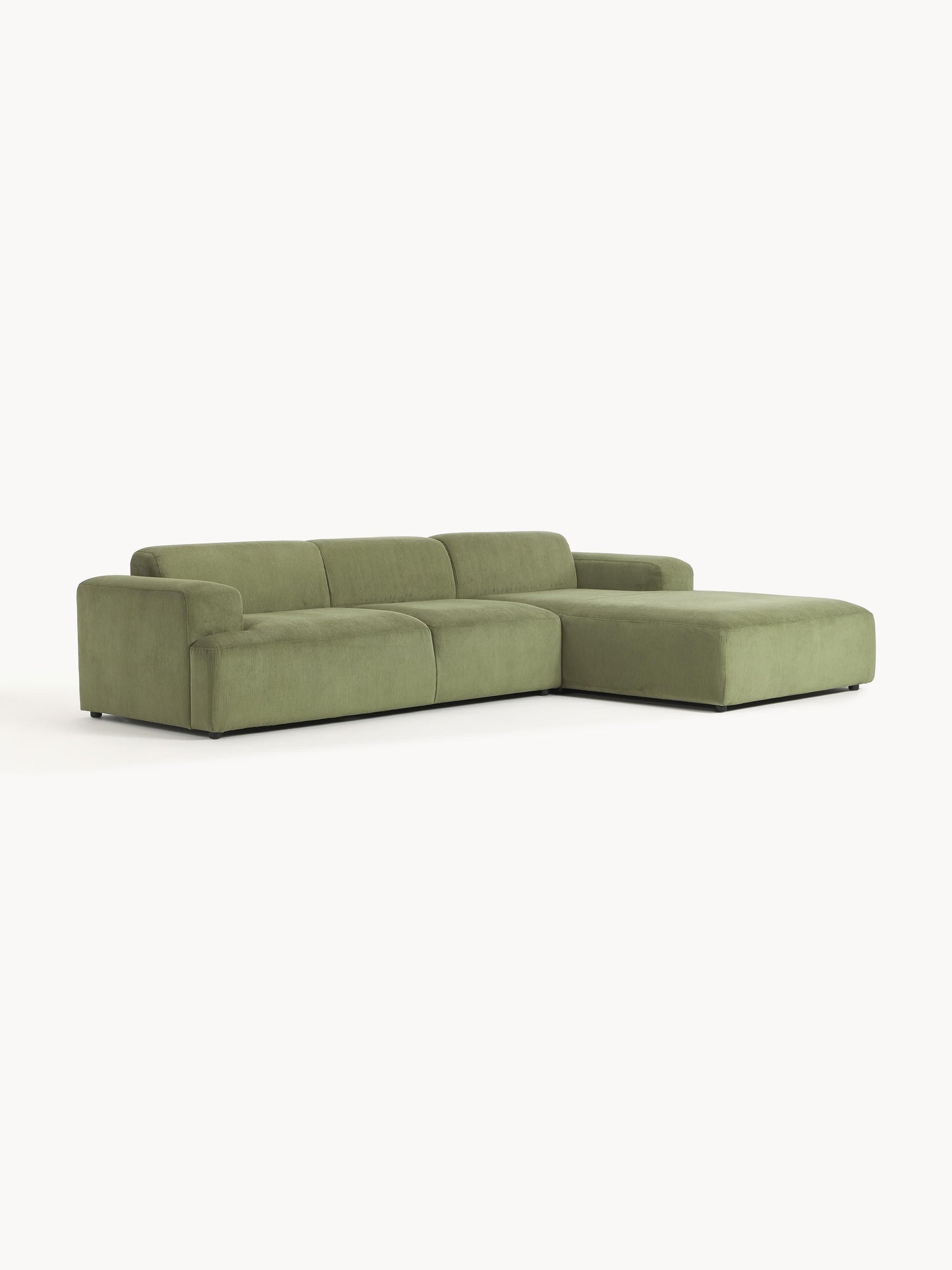 Melva 4-Seater Corner Sofa in Corduroy