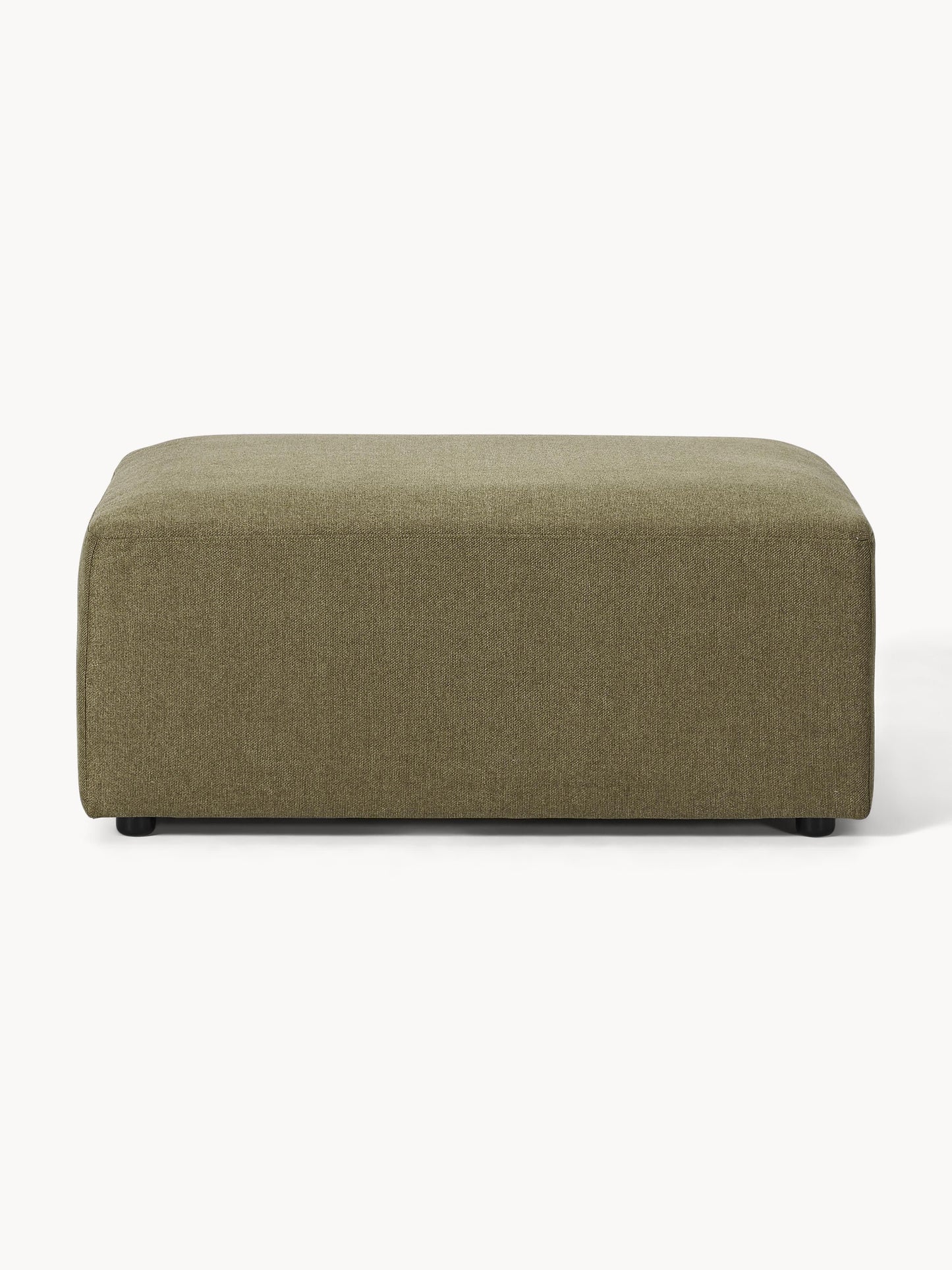 Melva Upholstered Stool, W 99 x D 72 cm