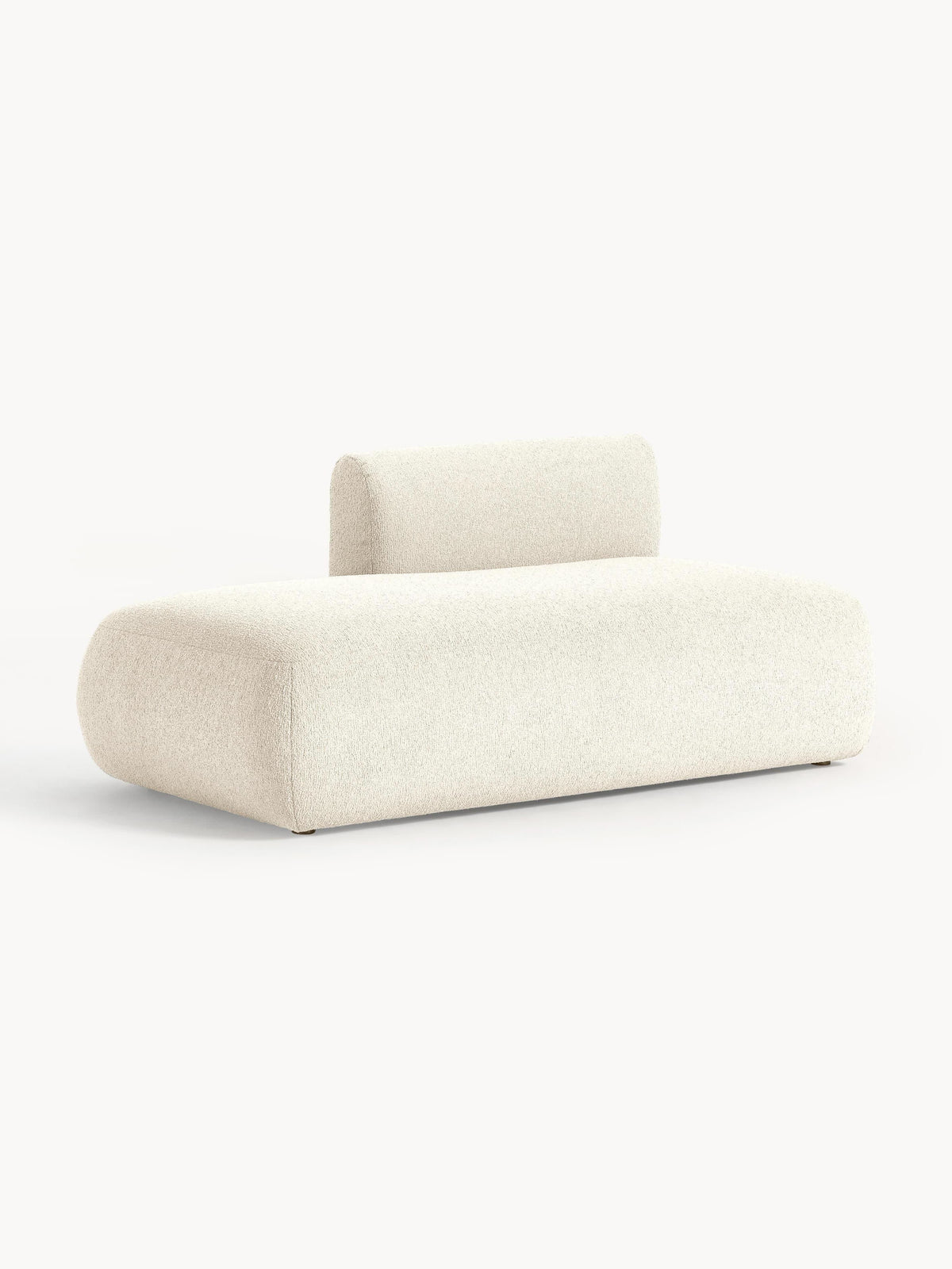 Sofia Chaise Module in Bouclé