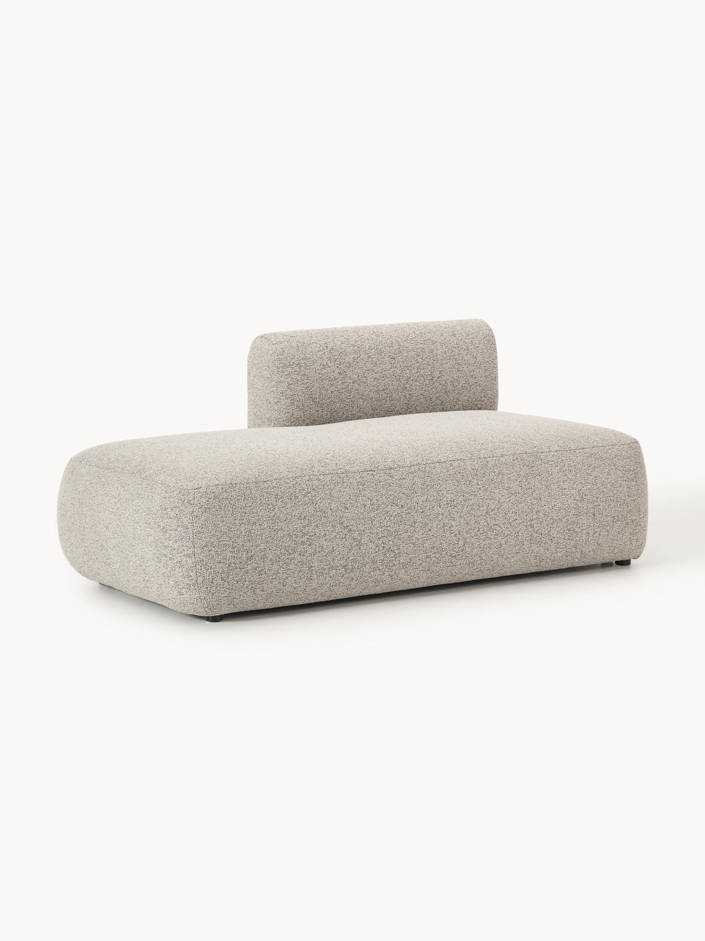 Sofia Chaise Module in Bouclé