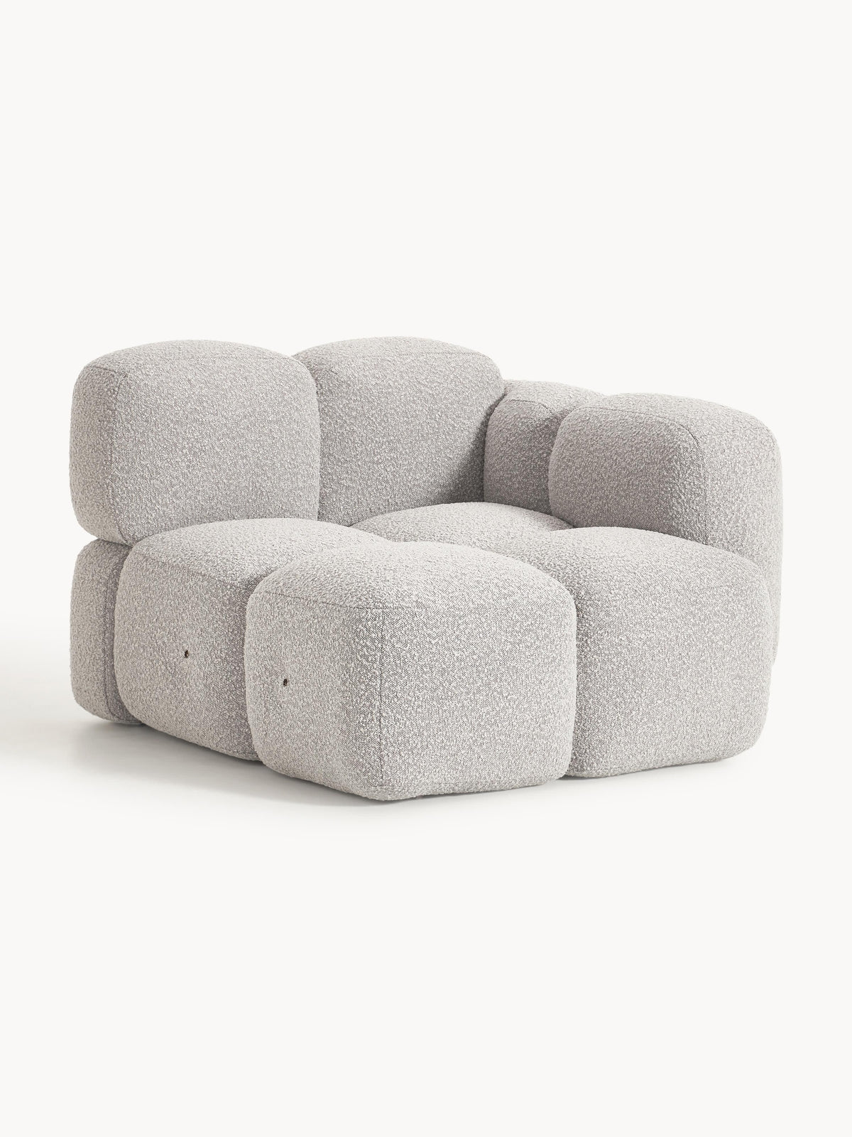 Tayla Corner Module in Bouclé
