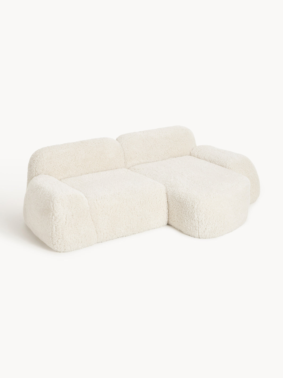 Wolke 3-Seater Modular Corner Sofa in Teddy