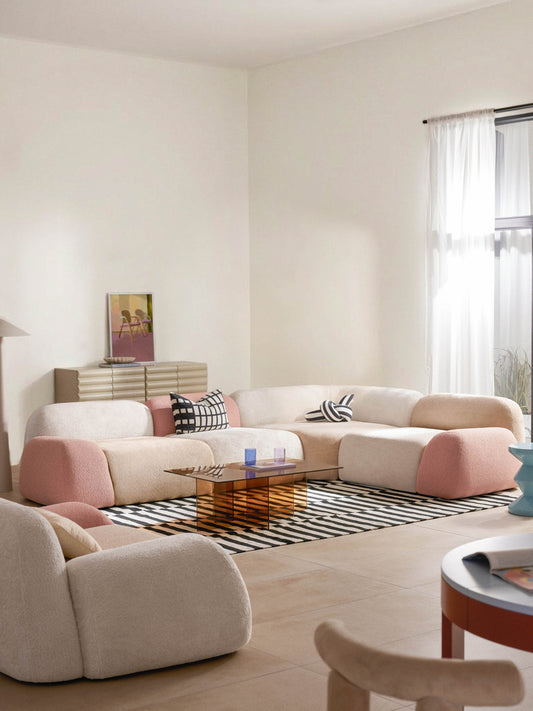 Wolke 4-Seater Modular Corner Sofa, Fuorisalone Edition