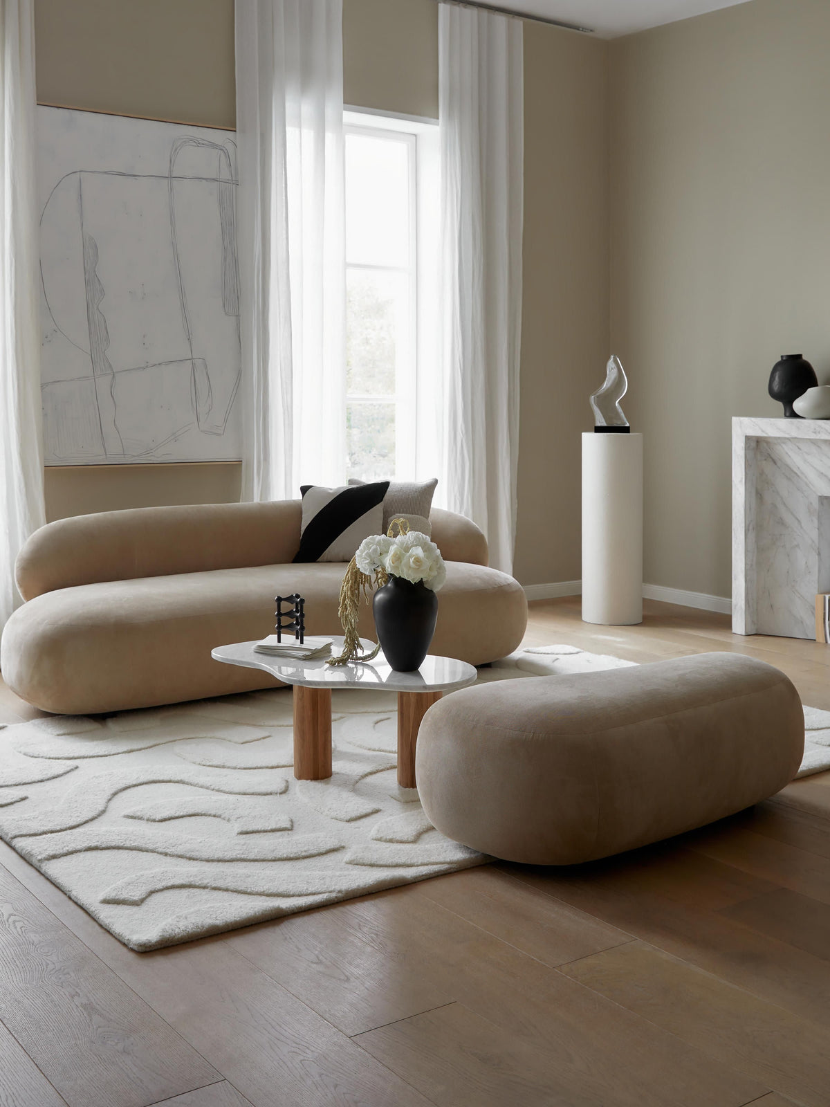 Alba 3-Seater Sofa