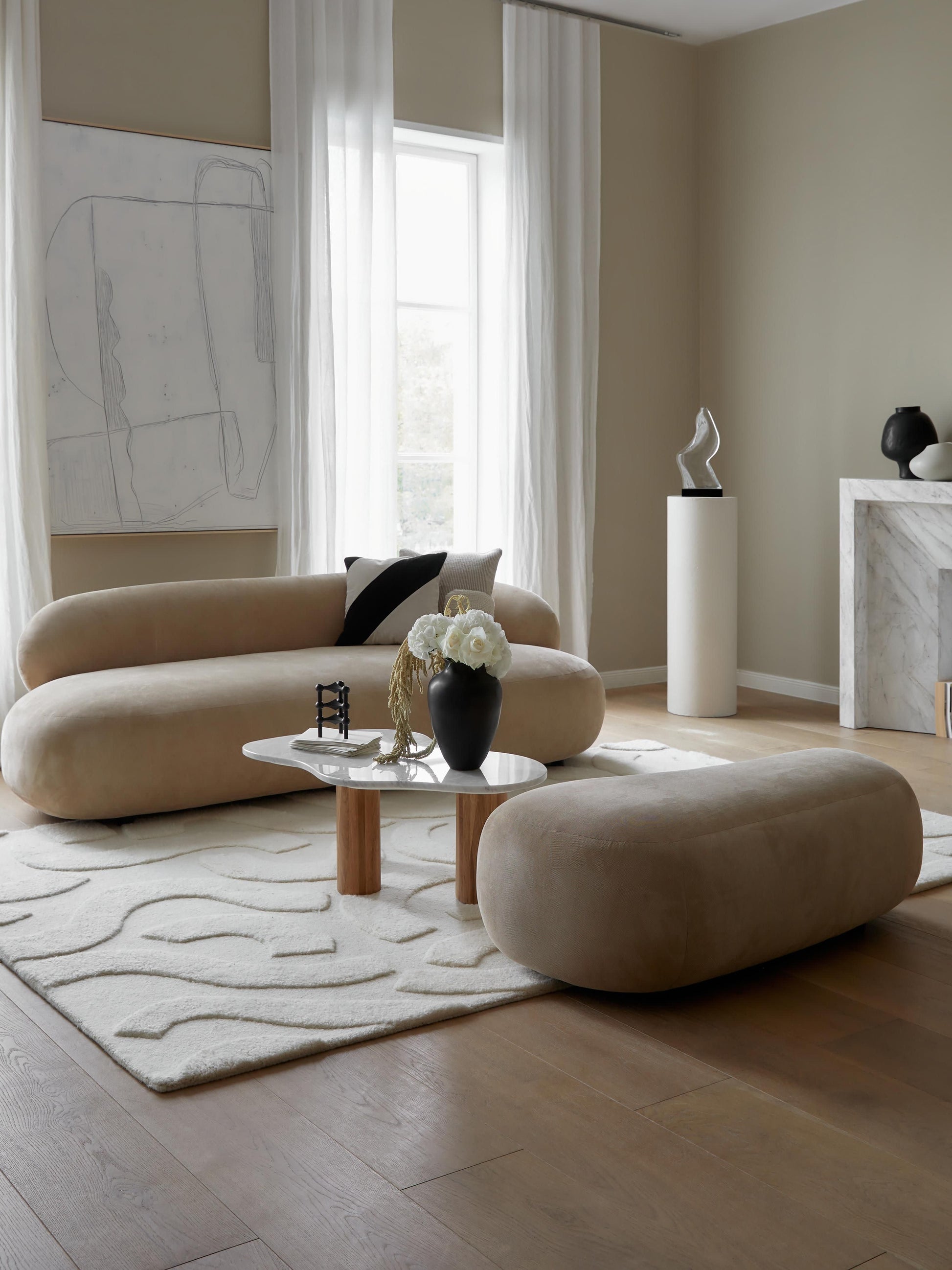 Alba 3-Seater Sofa