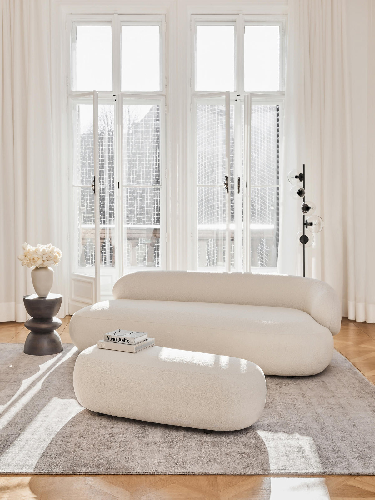 Alba 3-Seater Sofa in Teddy