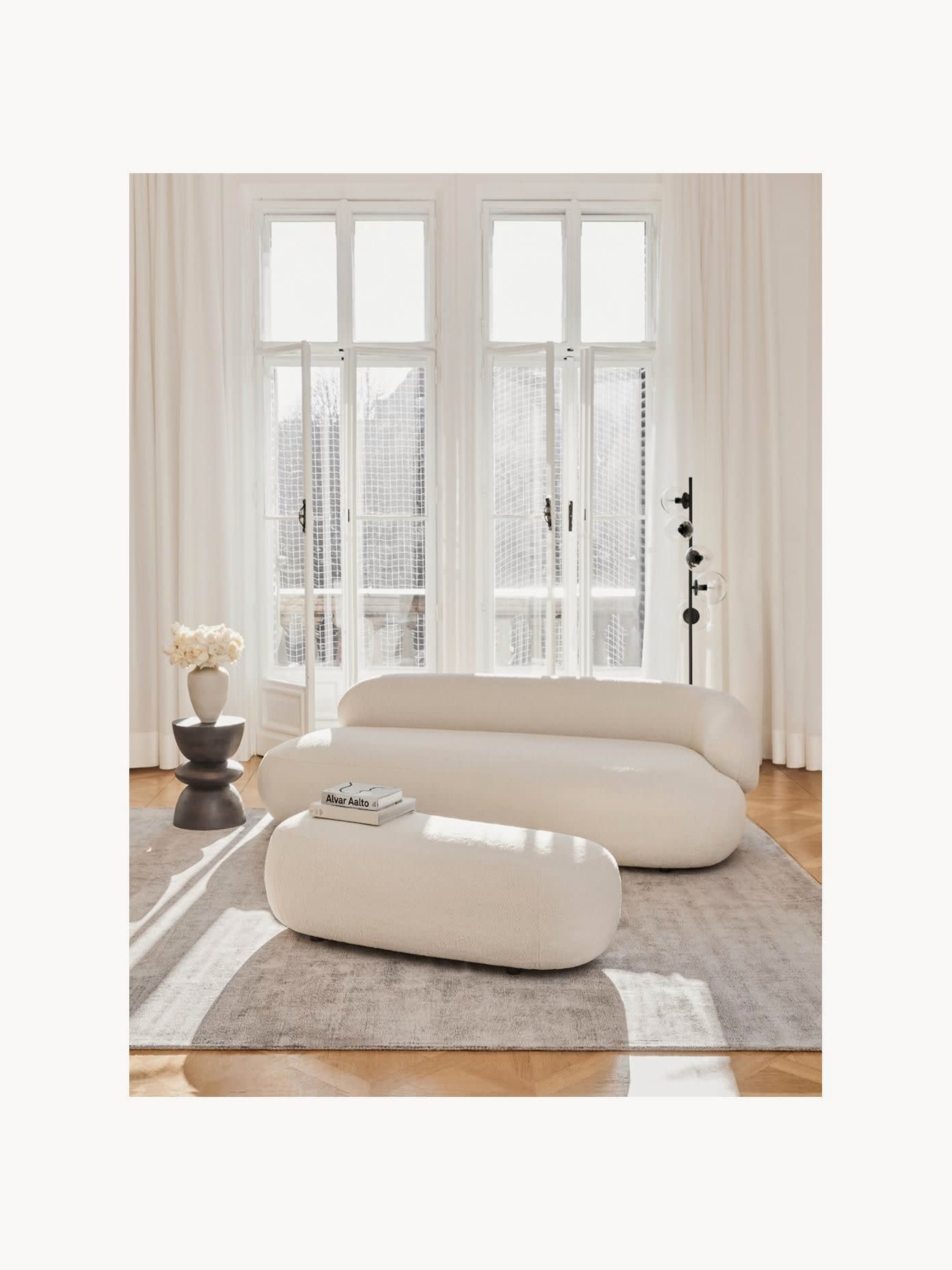 Alba 3-Seater Sofa in Teddy