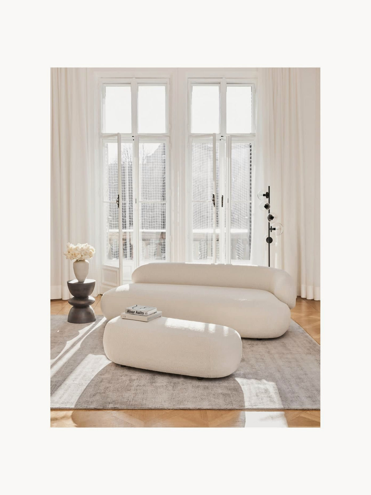 Alba 3-Seater Sofa in Teddy