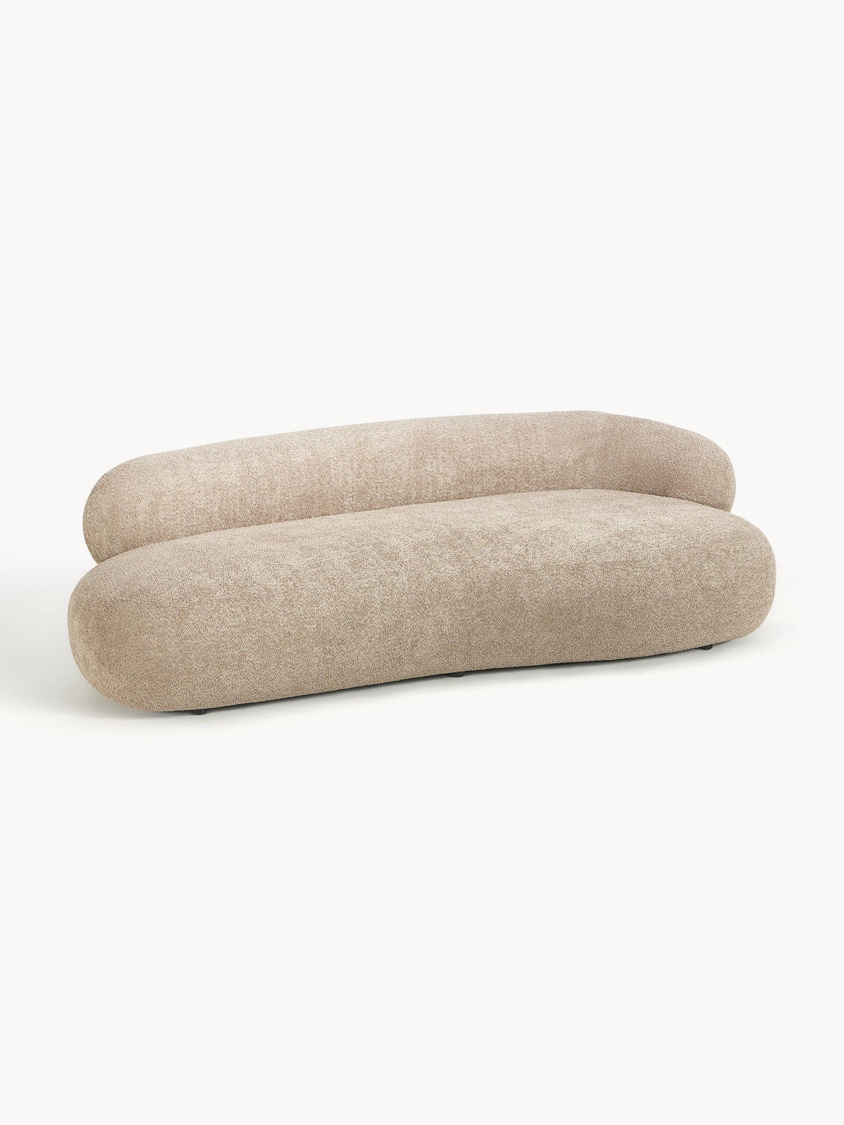 Alba 3-Seater Sofa in Teddy Bouclé