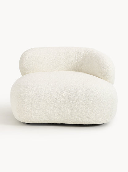 Alba Lounge Chair in Bouclé