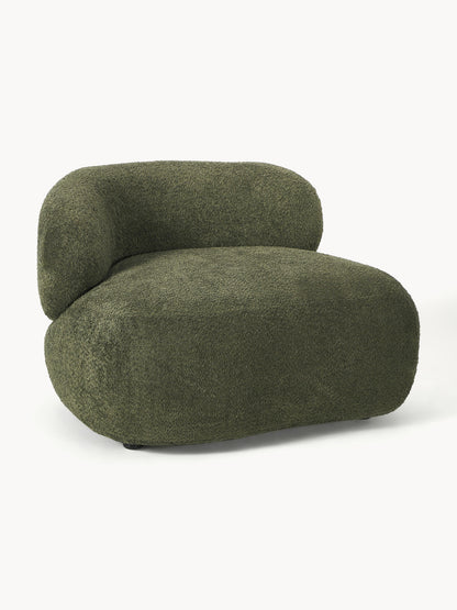 Alba Lounge Chair in Teddy Bouclé