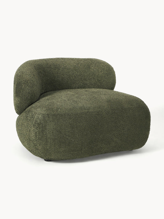 Alba Lounge Chair in Teddy Bouclé