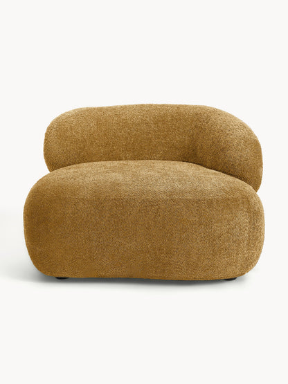 Alba Lounge Chair in Teddy Bouclé