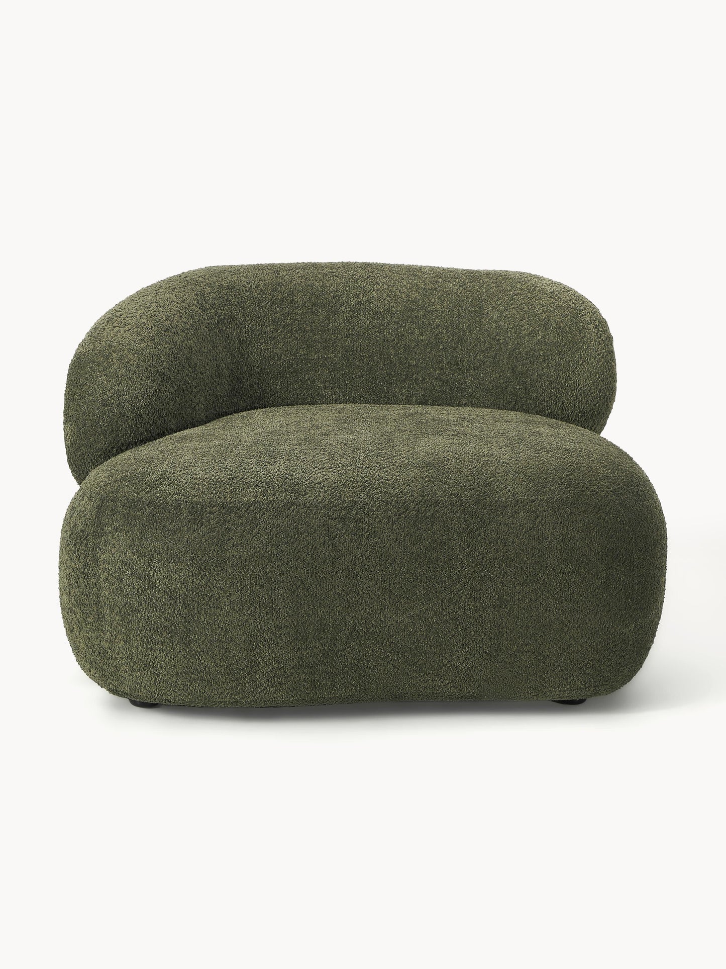 Alba Lounge Chair in Teddy Bouclé