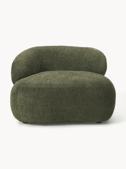 Alba Lounge Chair in Teddy Bouclé