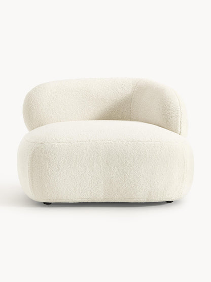 Alba Lounge Chair in Teddy Fur