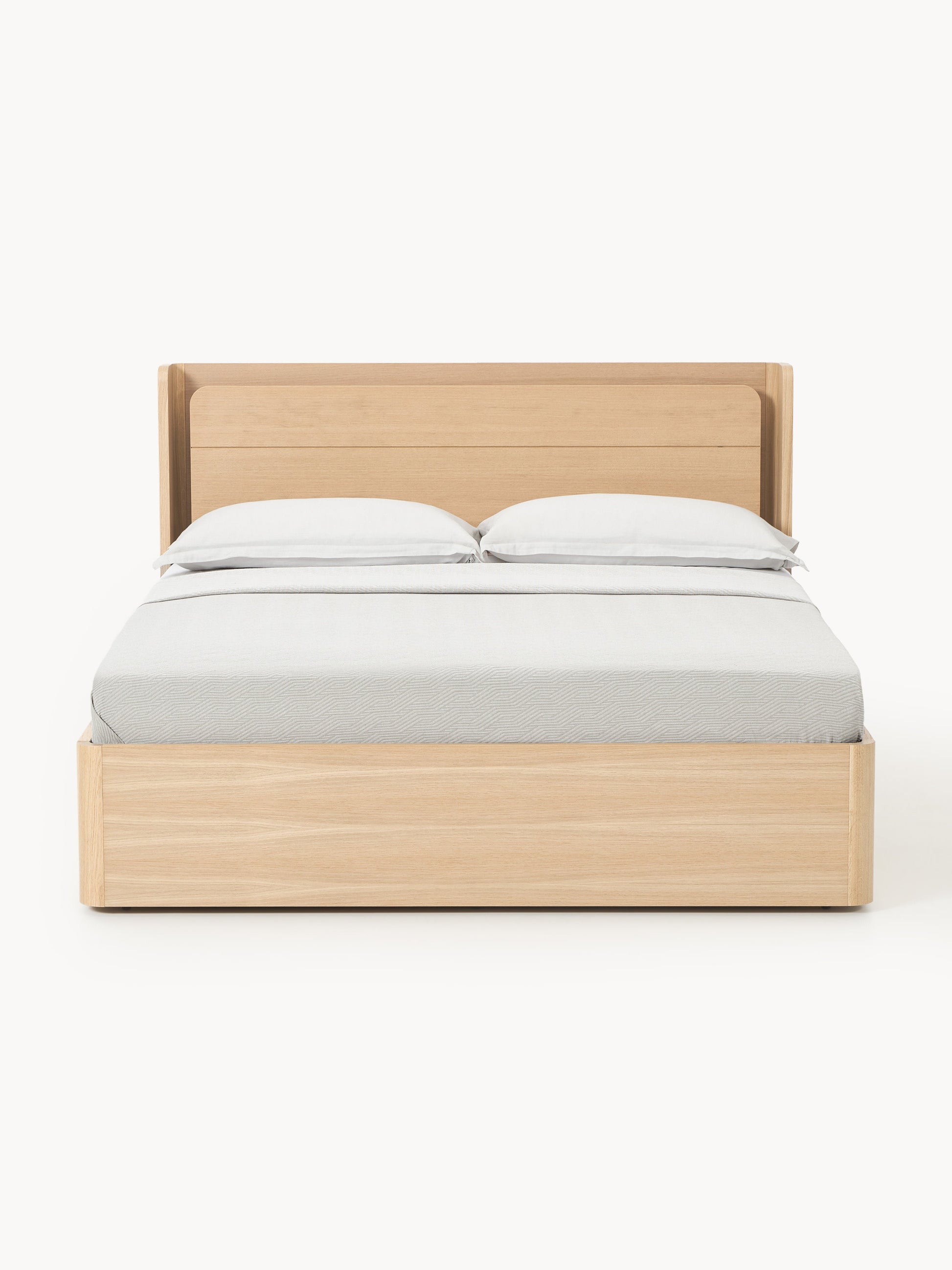 Allow Bed in Wood with Drawers