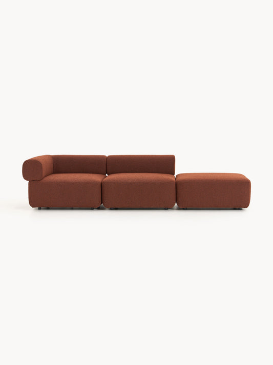 Anton Ottoman in Bouclé, Modular