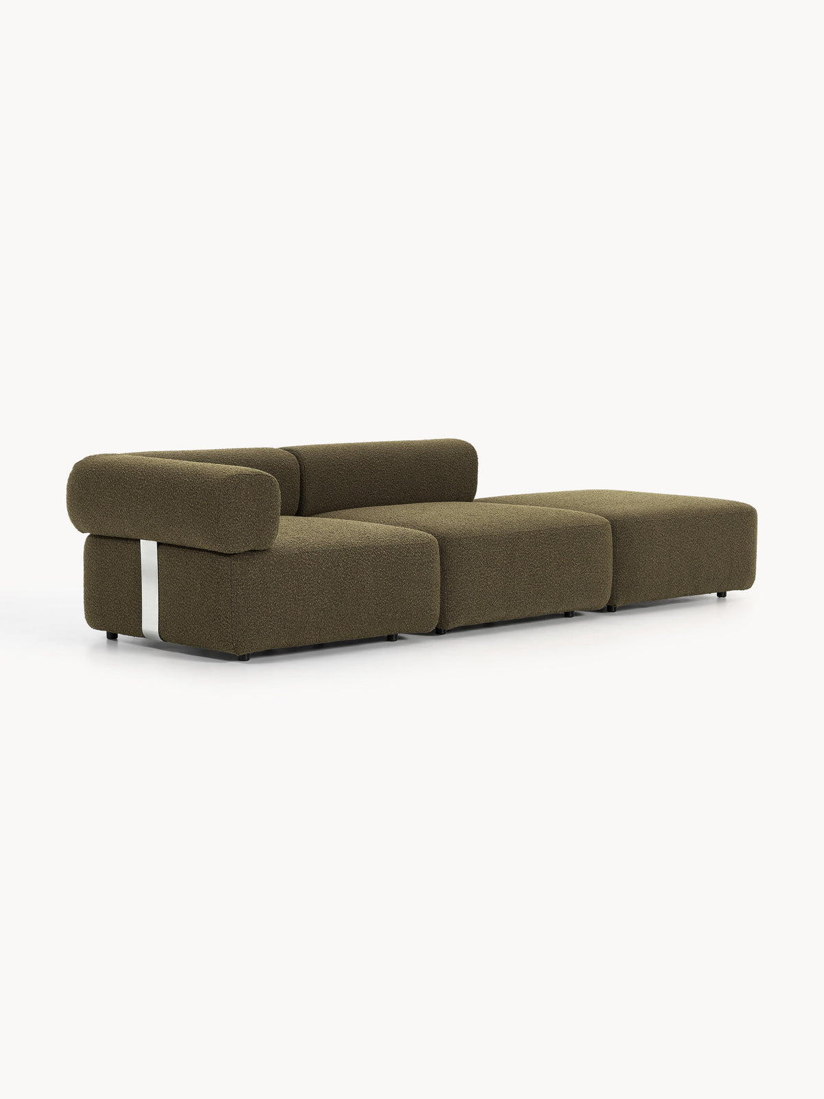 Anton Ottoman in Bouclé, Modular