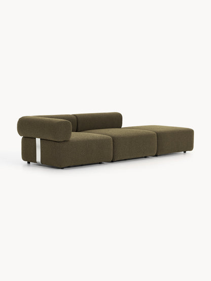 Anton Ottoman in Bouclé, Modular