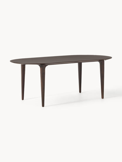Archie Dining Table in Mango Wood, Oval, 200 x 100 cm