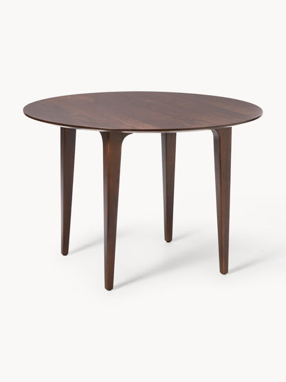 Archie Dining Table in Mango Wood, Round, Ø 110 cm
