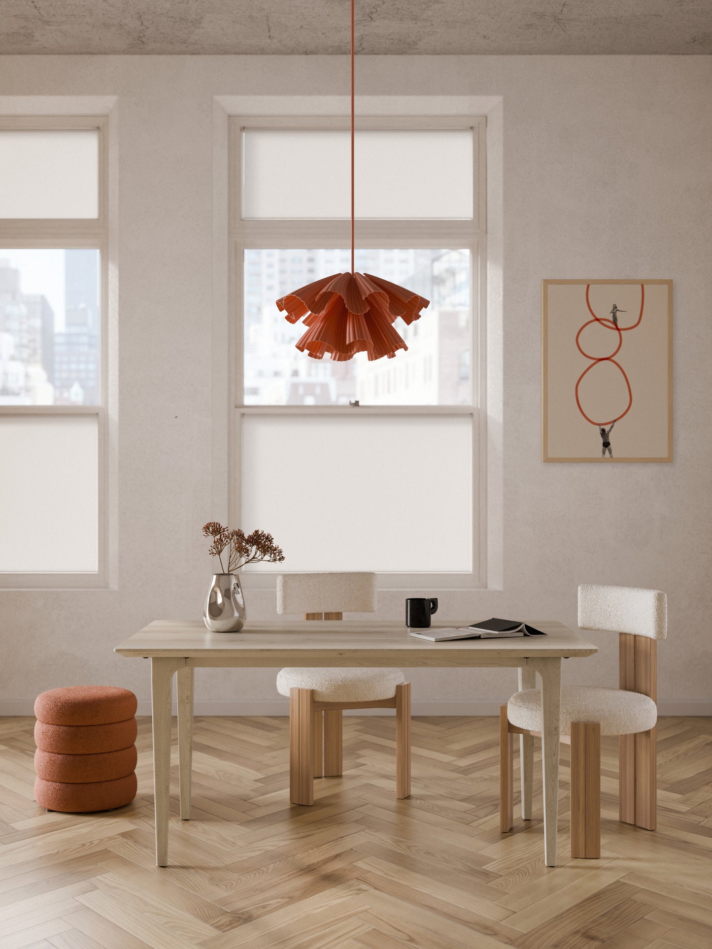 Archie Dining Table in Oak, Available in Various Sizes