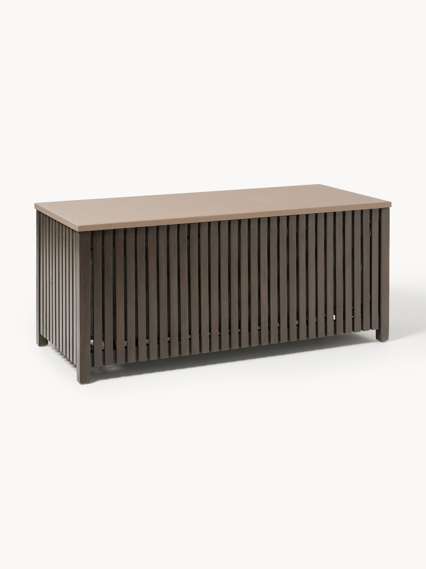 Arkin Garden Storage Box in Acacia Wood with Insert, W 129 cm