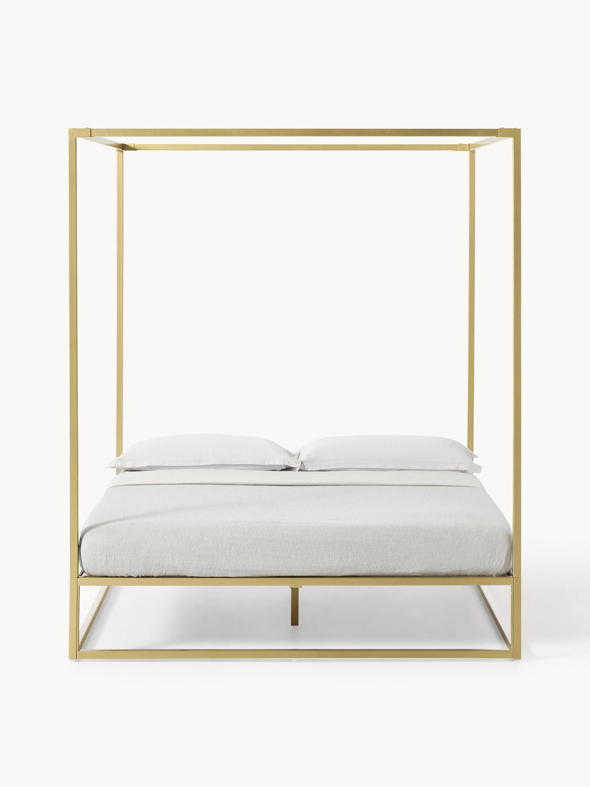 Belle Four-Poster Bed Frame in Metal