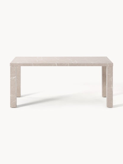 Carl Marble-Look Dining Table, 180 x 90 cm