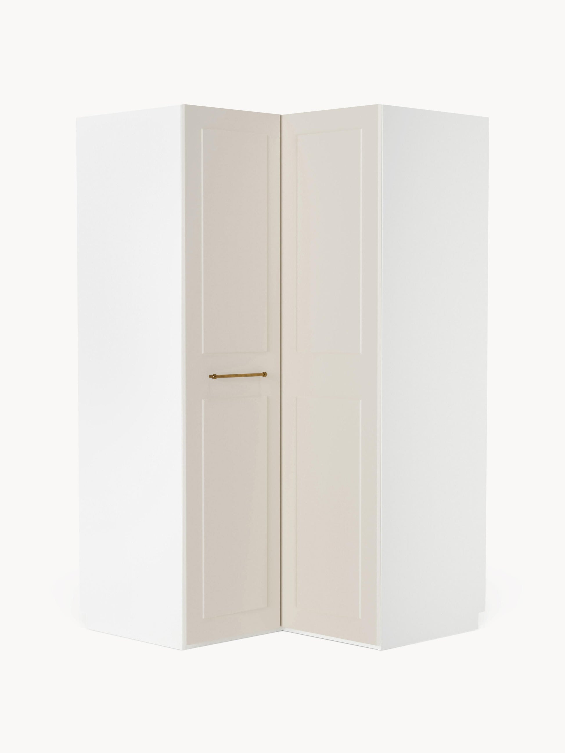 Charlotte Corner Modular Wardrobe, 115 cm Wide