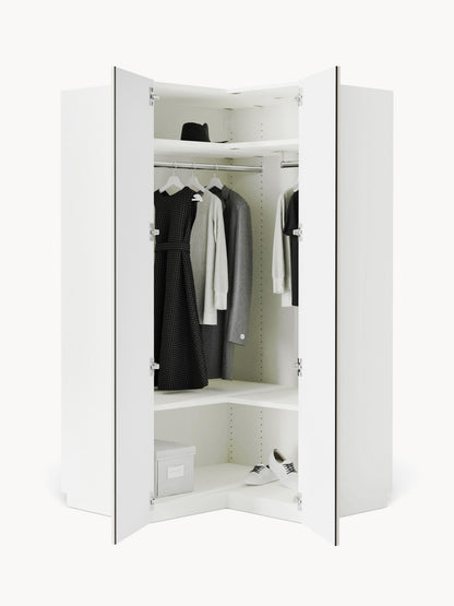 Charlotte Corner Modular Wardrobe, 115 cm Wide