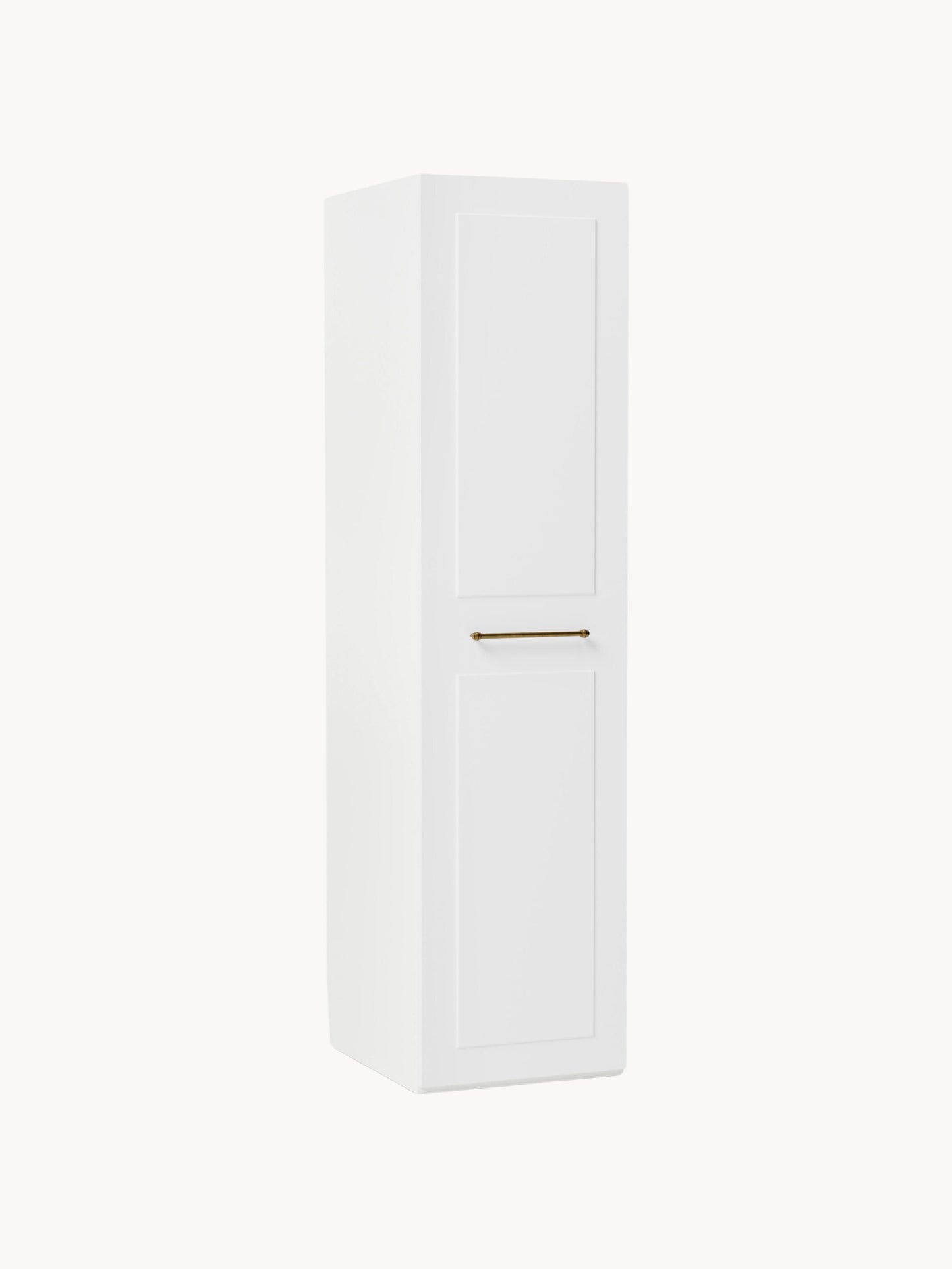 Charlotte Hinged-Door Modular Wardrobe in Various Sizes, 50 cm Wide