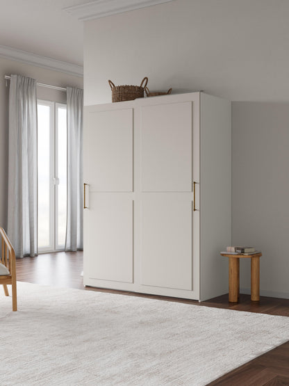 Charlotte Sliding-Door Modular Wardrobe in Various Sizes, 150 cm Wide