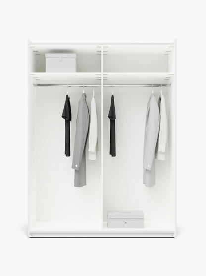Charlotte Sliding-Door Modular Wardrobe in Various Sizes, 150 cm Wide